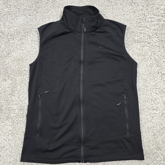 Rohan Fellside Vest Mens Medium Black Stretch Full Zip Pockets Outdoors Hiking‎ - Picture 1 of 11